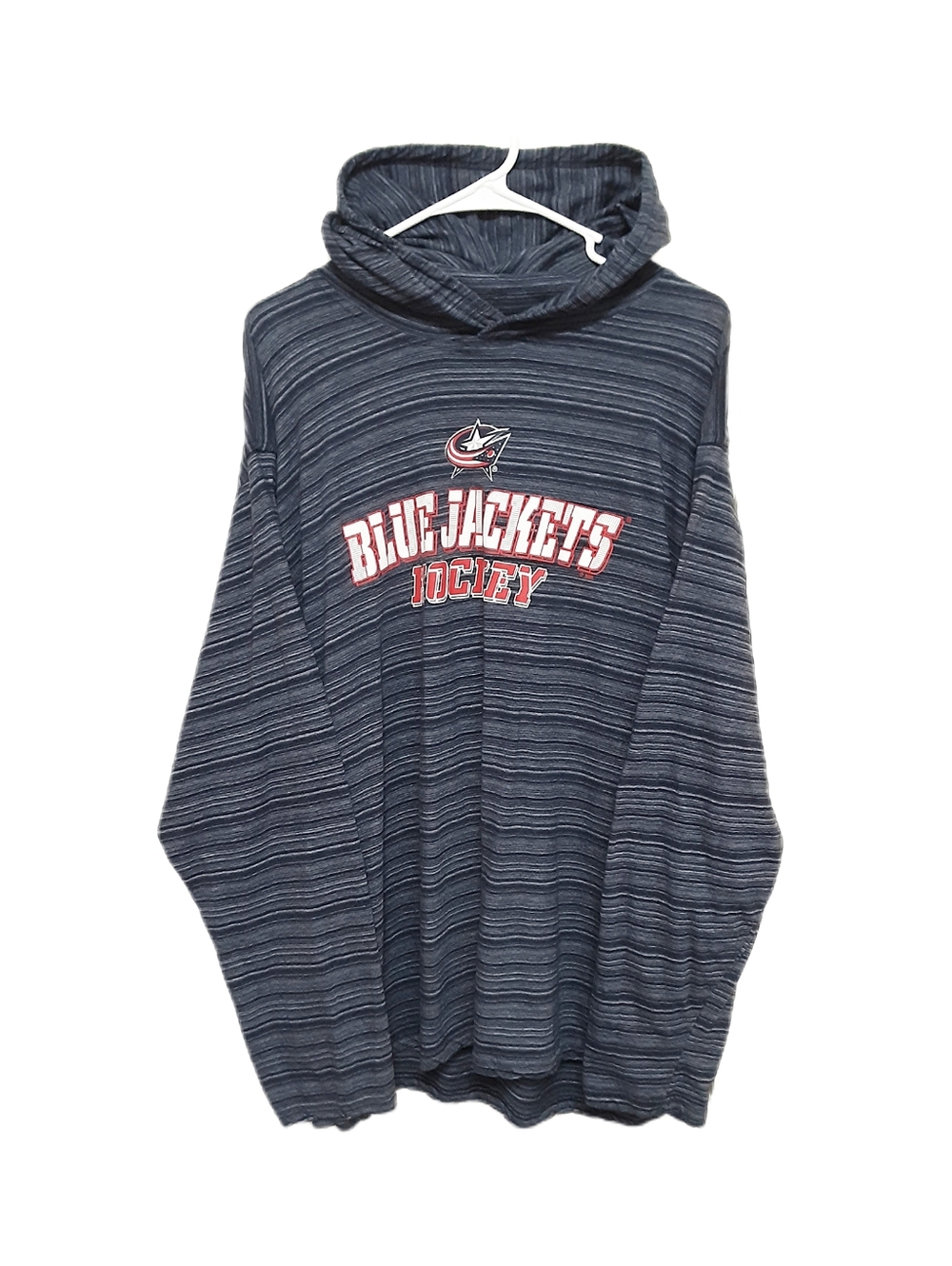 NHL Blue Jackets Hoodie Sweatshirt Mens 3XL